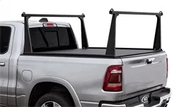 F2040012 – ACCESS Ladder Rack, 500 Pound Capacity Stake Pocket Mount Direct-Fit Matte Black Aluminum